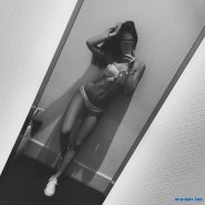 Большая подборка черно - белых эро - фото