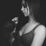 Большая подборка черно - белых эро - фото