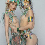 Эротичные красотки, прекрасные и обнаженные тела