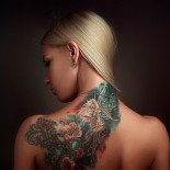 Красивые девушки с тату