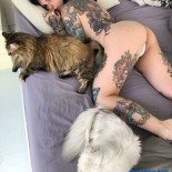 Девушки с тату