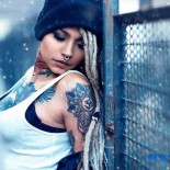 Девушки с тату