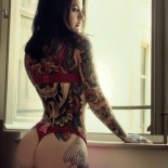 Девушки с тату