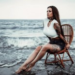 Девушки с тату