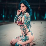 Девушки с татуировками