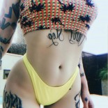 Тату на голых телах