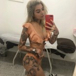 Красивые и обнаженные девушки с тату