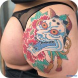 Тату на обнаженных девушках