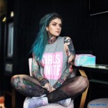 Подборка голых девушек с тату