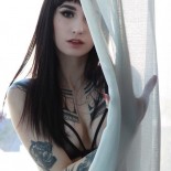 Подборка голых девушек с тату