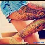 Шикарные тела с тату