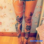 Шикарные тела с тату