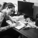 Красивые девушки с тату