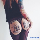 Татуированные сексуальные тела