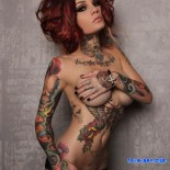 Сексуальные и голые татуированные девушки!