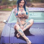 Сексуальные и голые татуированные девушки!