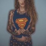 Сексуальные и голые татуированные девушки!