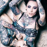 Секси девушки в татуировках