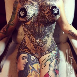 Голые и красивые с тату